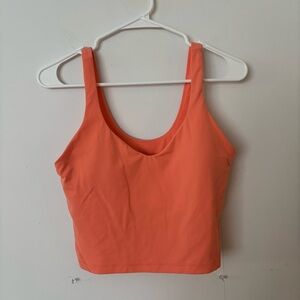 lululemon athletica Orange Tank Top